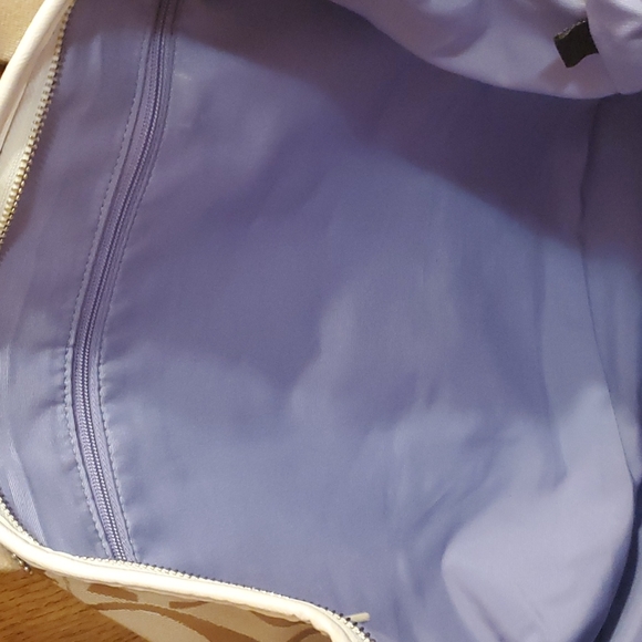 EUC Authentic tan Coach duffle travel tote. - Picture 7 of 9